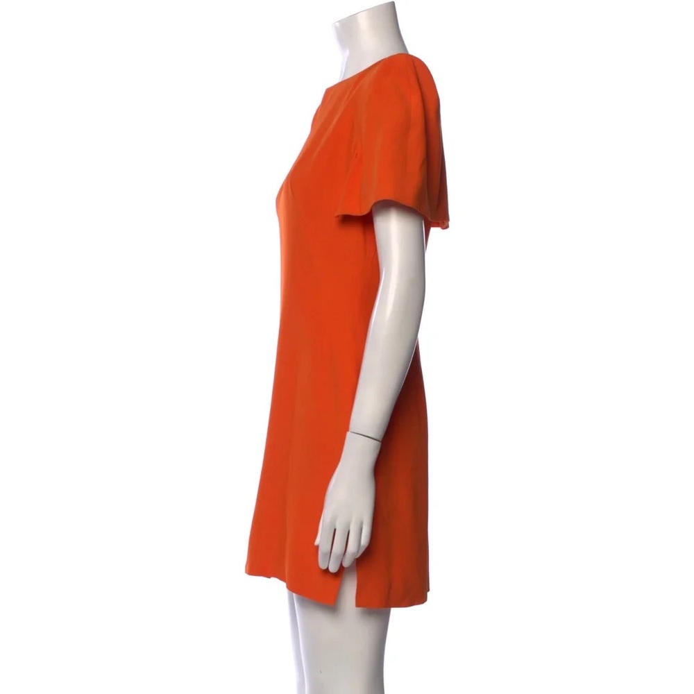 Elegant Orange Women's Dress